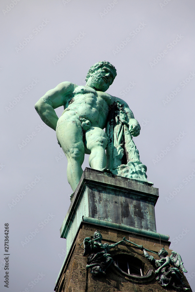 Hercules, Hercules Statue, Bergpark Wilhelmshohe, Kassel, Germany 