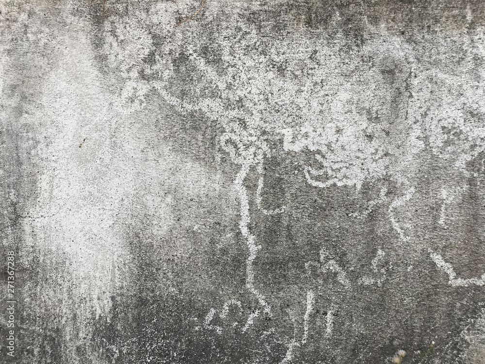 Fototapeta premium Abstract black and white stone wall background 