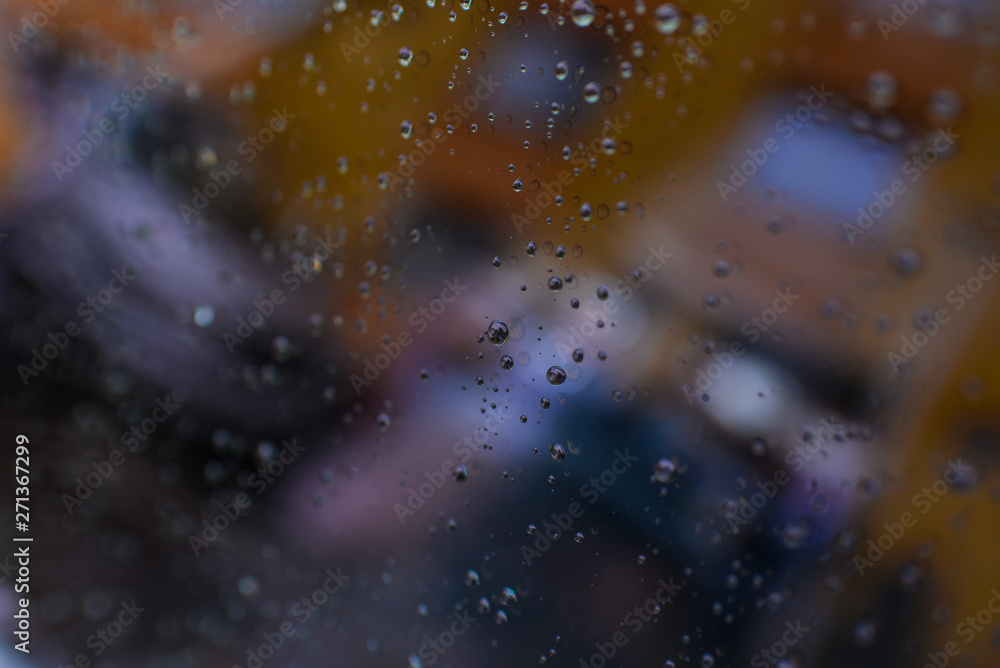 rain glass background - obrazy, fototapety, plakaty 