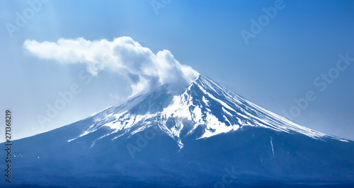 Close-up View of Mount Fuji, Japan © phive2015