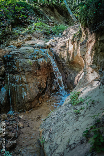Foto Stream, turning into mini waterfall