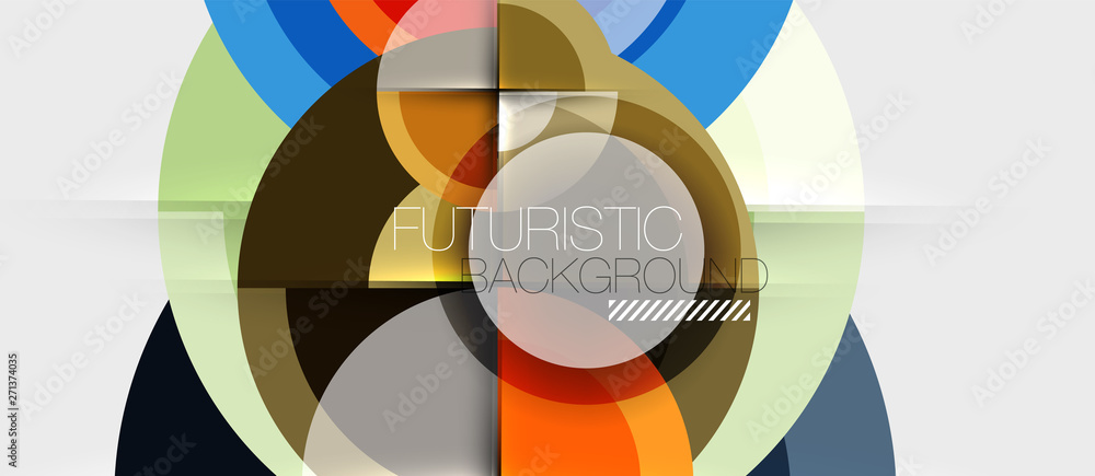 Circular geometrical design template Circular geometrical design template