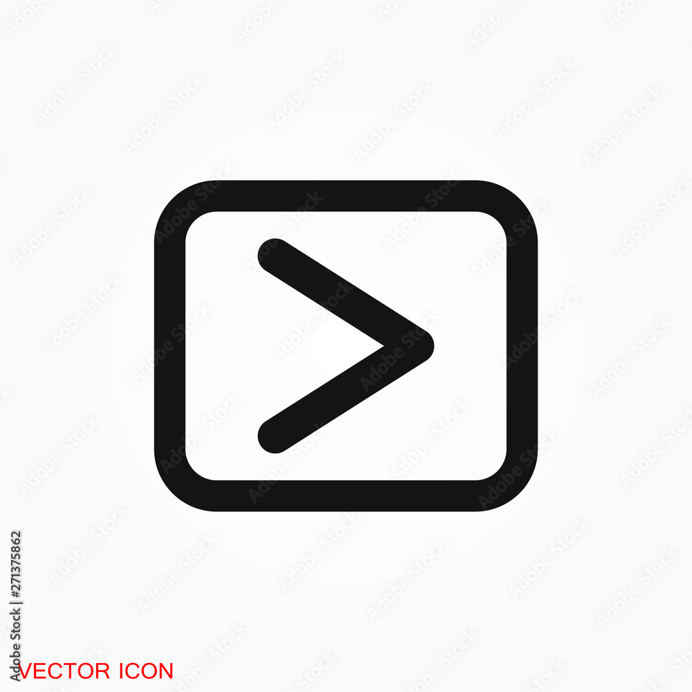 play Icon vector sign symbol for design play Icon vector sign symbol for design