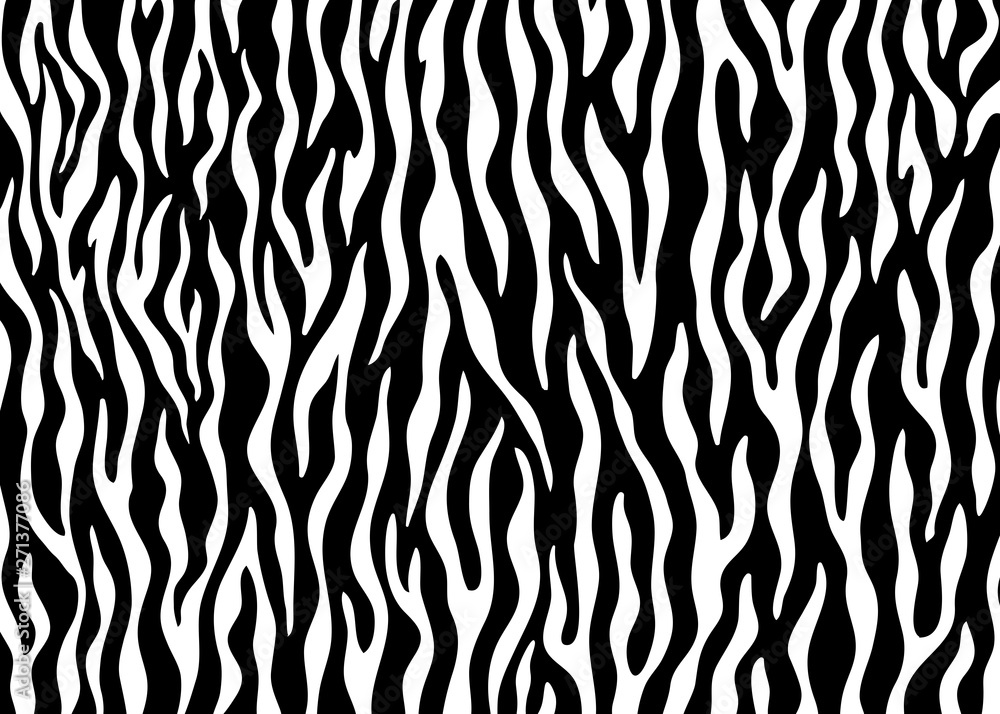 Zebra skin pattern design. Animal print vector illustration background. Wildlife fur skin design illustration. For web, home decor, fashion, surface, graphic design Zebra skin pattern design. Animal print vector illustration background. Wildlife fur skin design illustration. For web, home decor, fashion, surface, graphic design