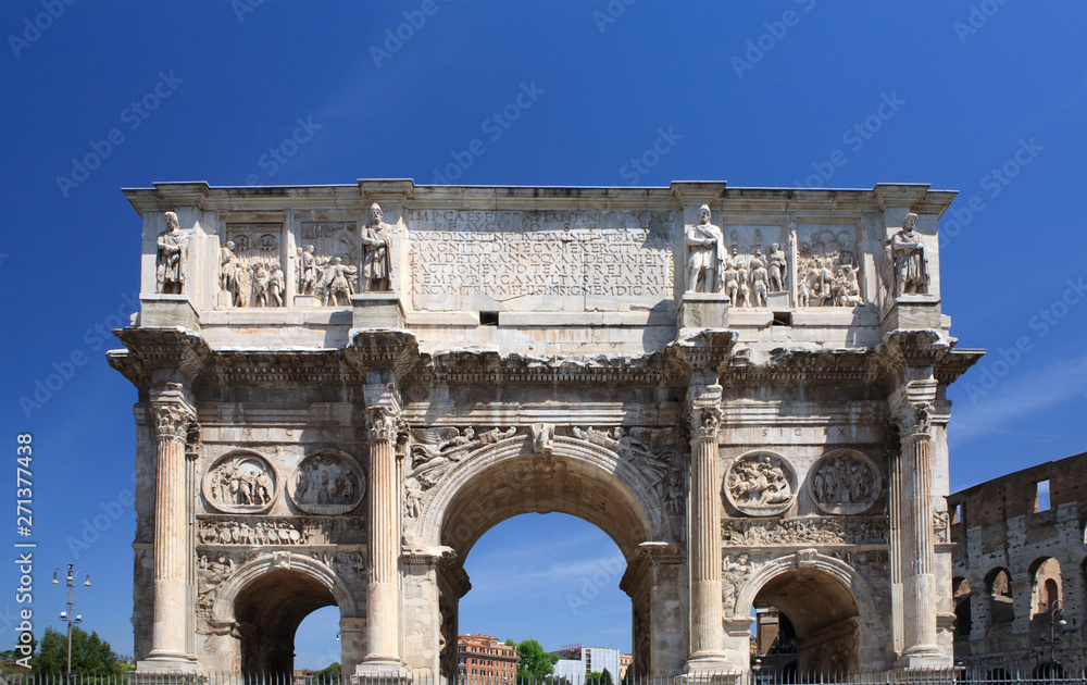 Arch of Constantine, Colosseum, Rome, Italy