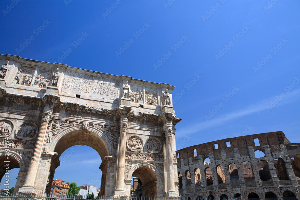 Arch of Constantine, Colosseum, Rome, Italy
