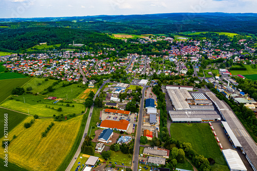 Laubach in Hessen mit der Drohne photo