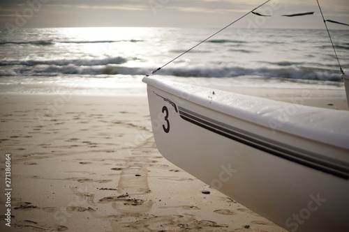 boat on the beach