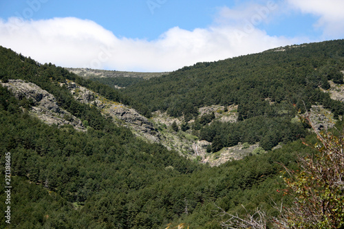 Mountain range in Madrid