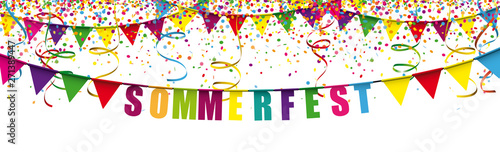 Sommerfest Banner