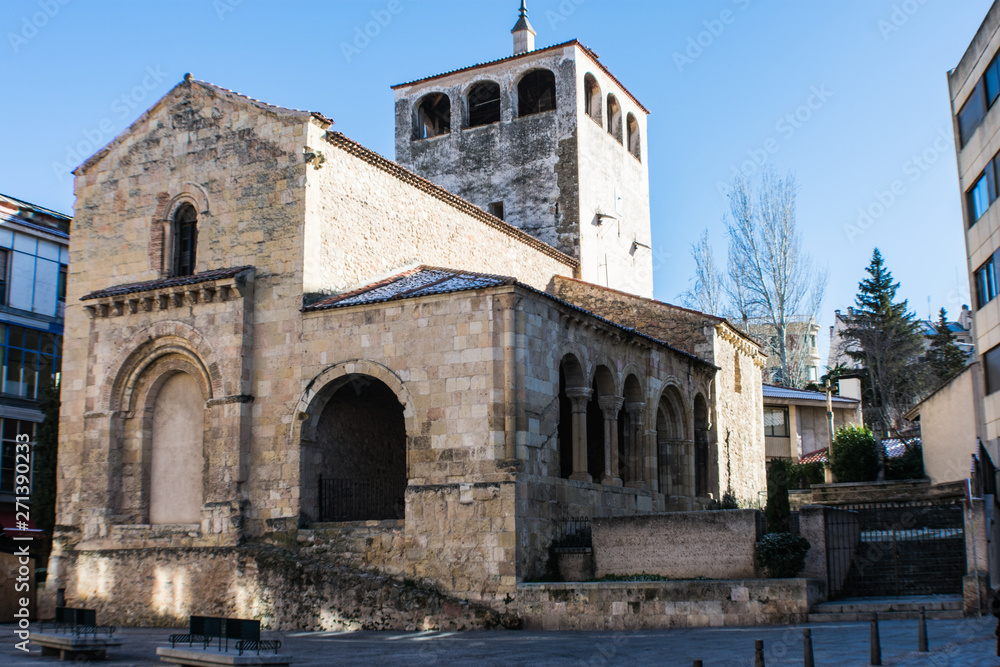 old church in the historic center of the city