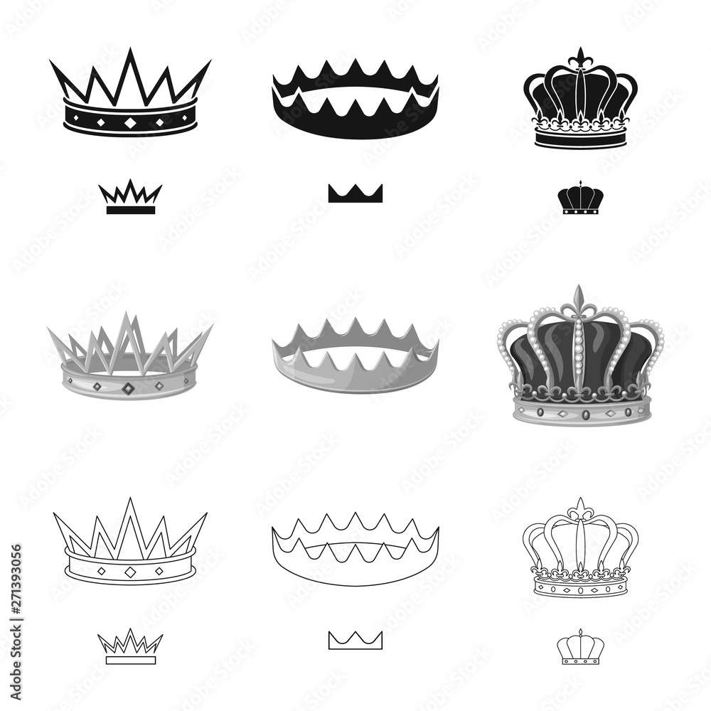 Isolated object of medieval and nobility icon. Set of medieval and monarchy stock symbol for web. Isolated object of medieval and nobility icon. Set of medieval and monarchy stock symbol for web.