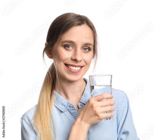 Beautiful young woman with ...