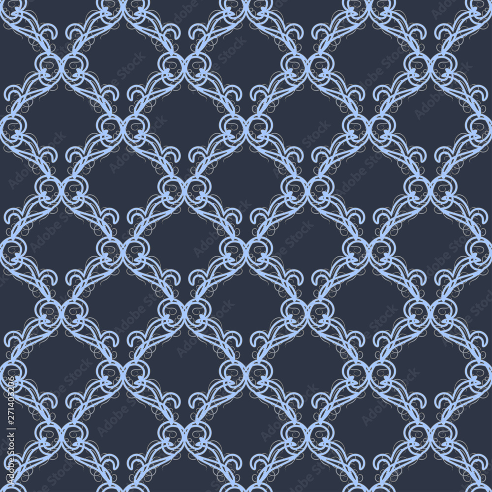 Fototapeta premium beautiful greeting card with delicate pattern. vector