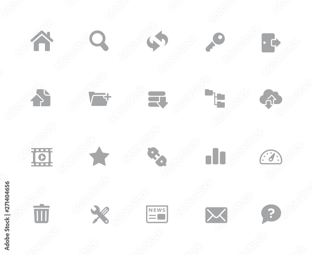 FTP & Hosting Icons // 32 pixels Icons White Series - Vector icons designed to work in a 32 pixel grid. FTP & Hosting Icons // 32 pixels Icons White Series - Vector icons designed to work in a 32 pixel grid.
