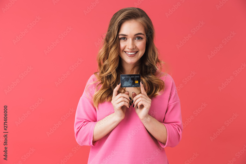 Beautiful young blonde girl standing Beautiful young blonde girl standing