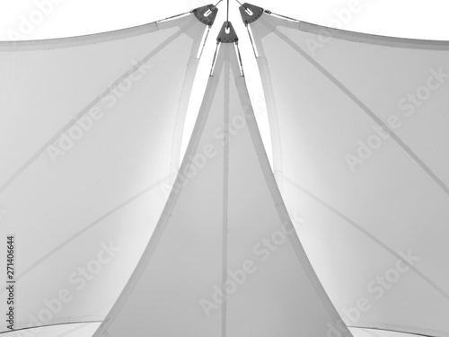 fabric tensile roof structure