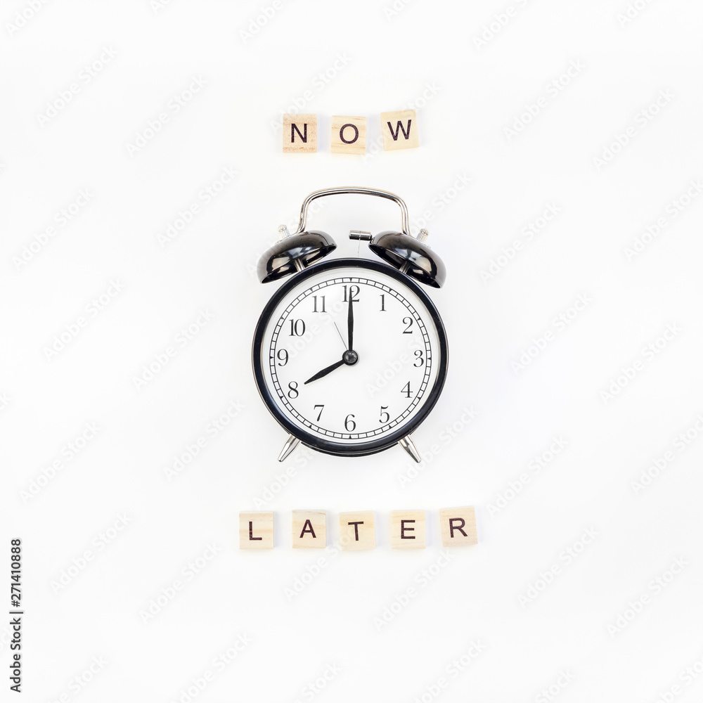 Concept of procrastination and time management Concept of procrastination and time management
