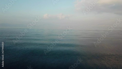 Marmara Sea, Maltepe, Istanbul, sea view drone footage, sm01 photo