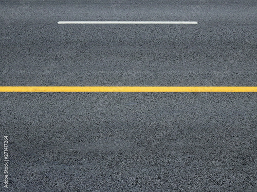 asphalt road with line texture