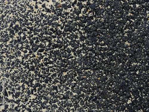 asphalt road with sand texture