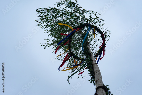 Maibaum in Nordeutschland photo