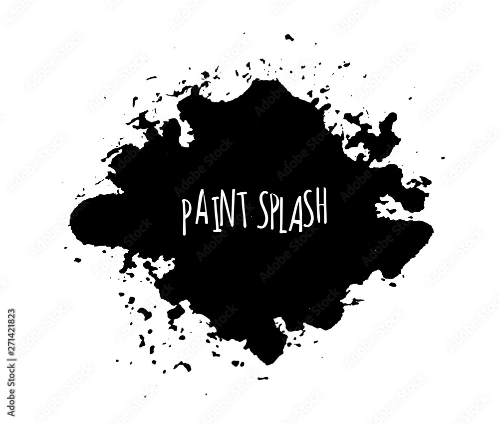 grunge ink stain isolated on white grunge ink stain isolated on white