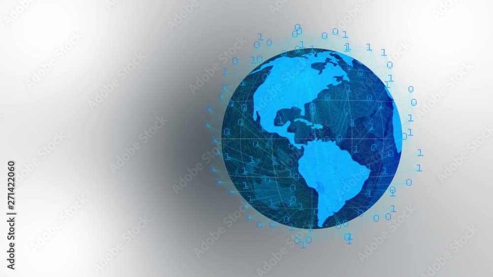 Visible Earth Blue Marble Digital Clouds Earth rotating animation social future technology abstract 3D rendering scientific technology data network surrounding planet earth rotating Digital data globe Visible Earth Blue Marble Digital Clouds Earth rotating animation social future technology abstract 3D rendering scientific technology data network surrounding planet earth rotating Digital data globe