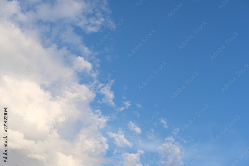 Blue sky and Cloud wallpaper background