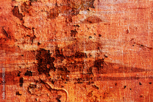 Abstract texture of rusty metal