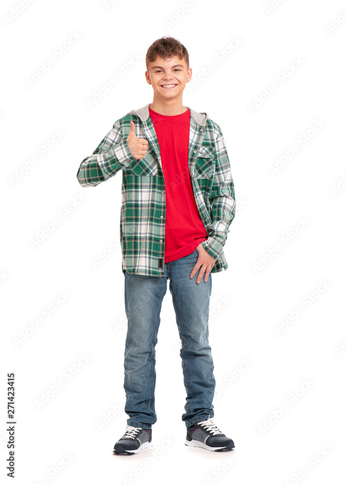 Full length portrait of boy Full length portrait of boy