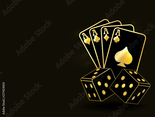Poker vip background, vector illustration