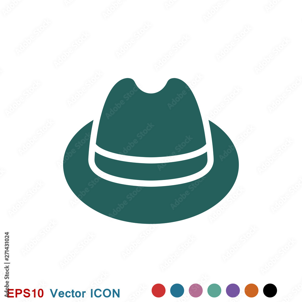 Hat icon logo, illustration, vector sign symbol for design Hat icon logo, illustration, vector sign symbol for design
