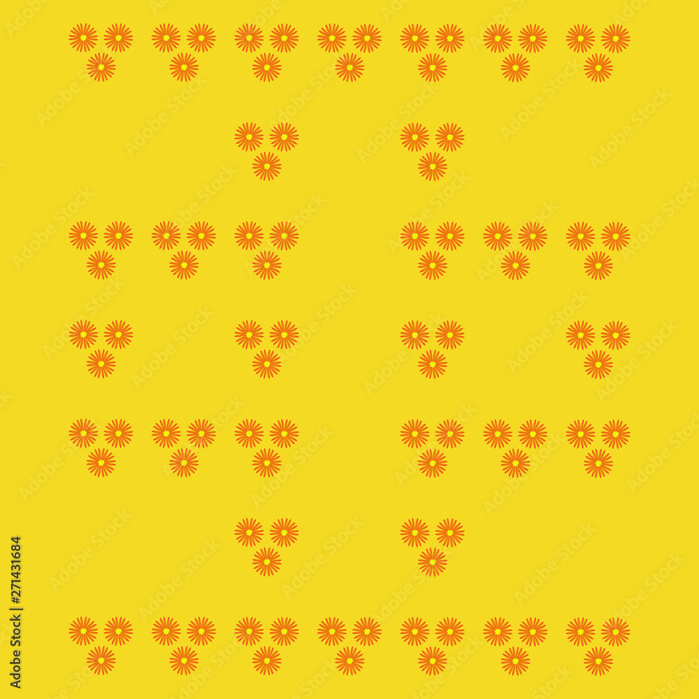 Pattern with Flowers. background - Illustration Pattern with Flowers. background - Illustration