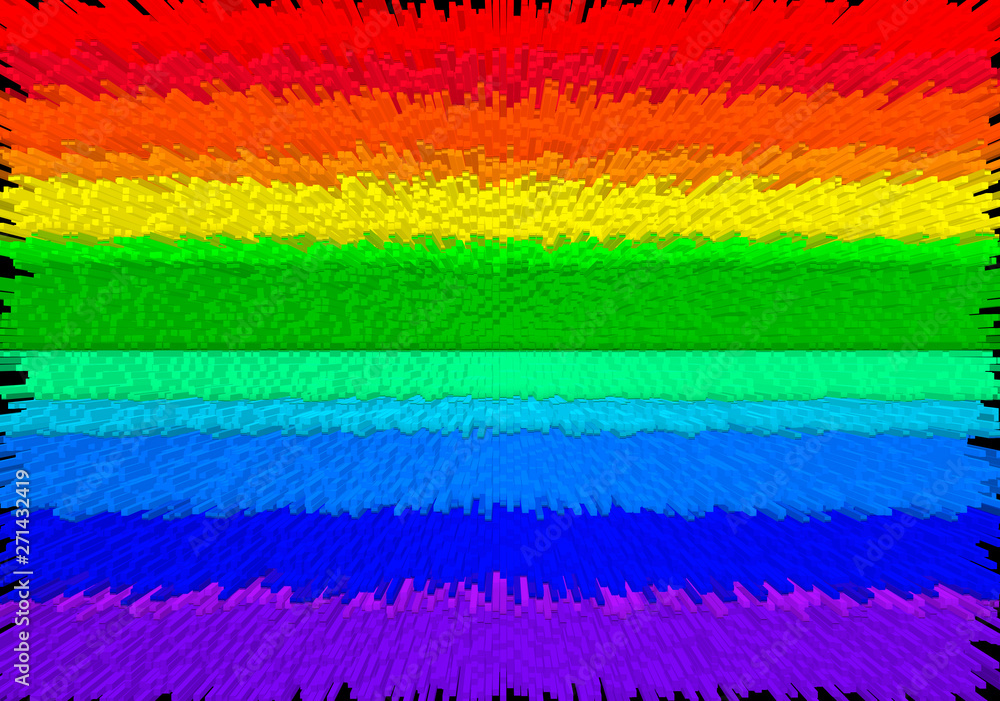 rainbow textured background with horizontal stripes