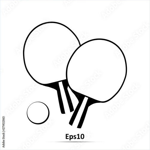 Table tennis icon. Vector Illustration Design.Eps10