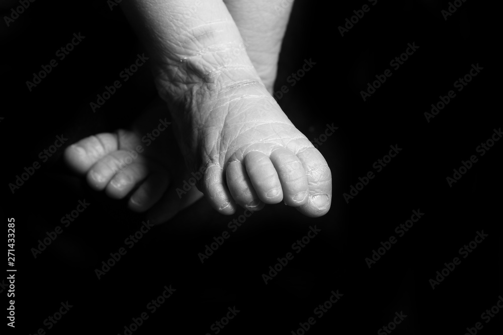 Fototapeta premium Beautiful little baby