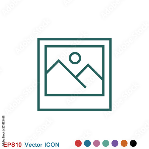 Image icon logo, illustration, vector sign symbol for design