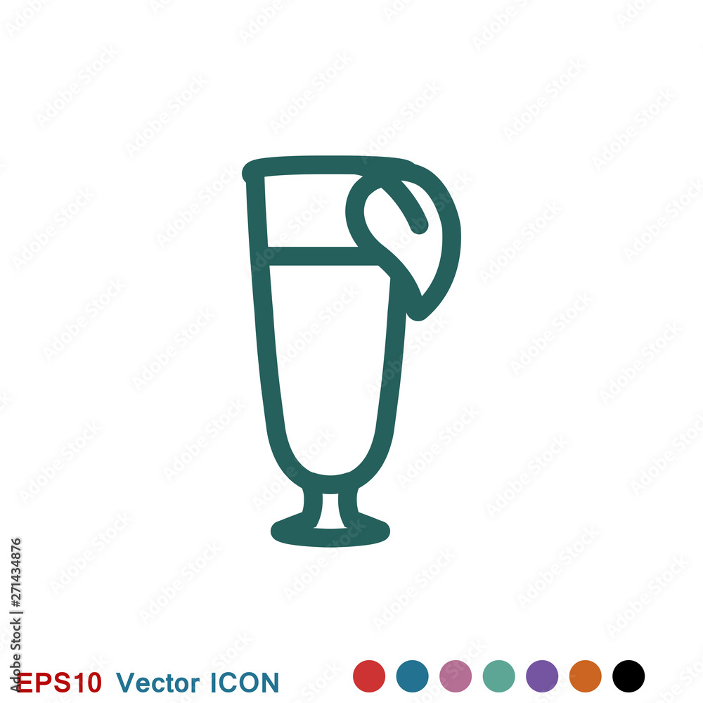 Juice icon logo, illustration, vector sign symbol for design Juice icon logo, illustration, vector sign symbol for design