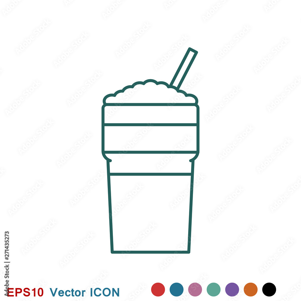 Latte coffee icon. logo, illustration, vector sign symbol for design Latte coffee icon. logo, illustration, vector sign symbol for design