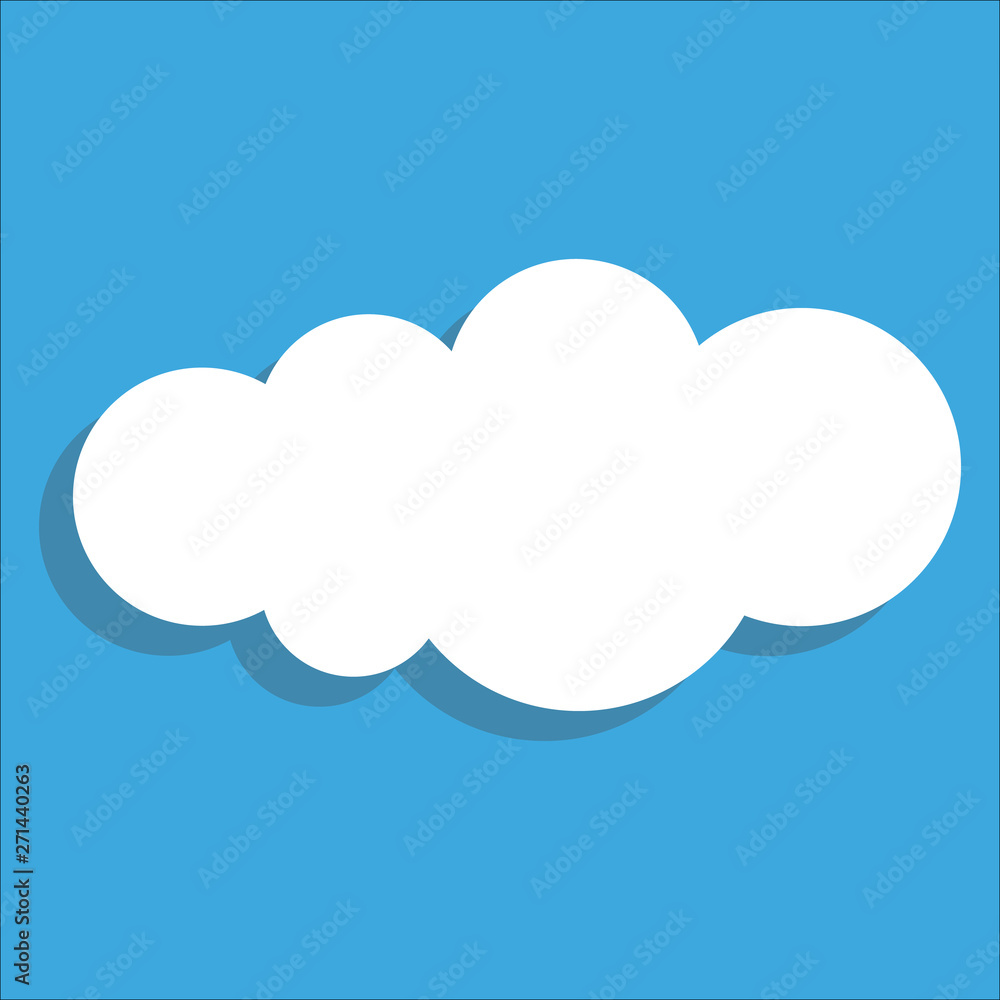 Cloud. Vector illustration Cloud. Vector illustration
