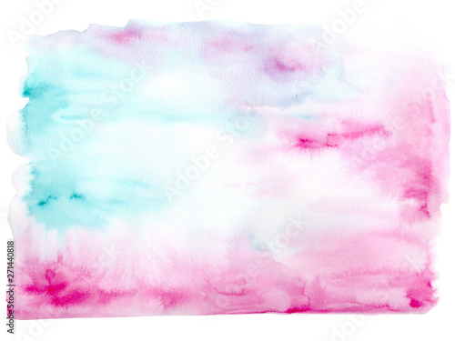 watercolor background with space for text