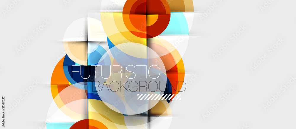 Circular geometrical design template Circular geometrical design template