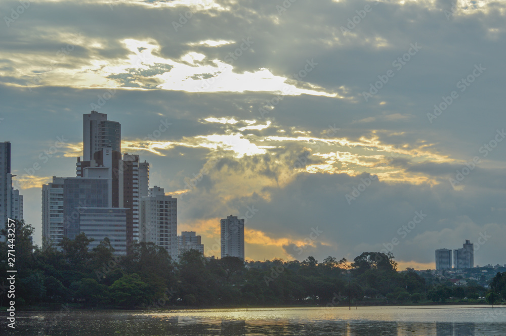 Obraz premium Lago Igapó Londrina Paraná