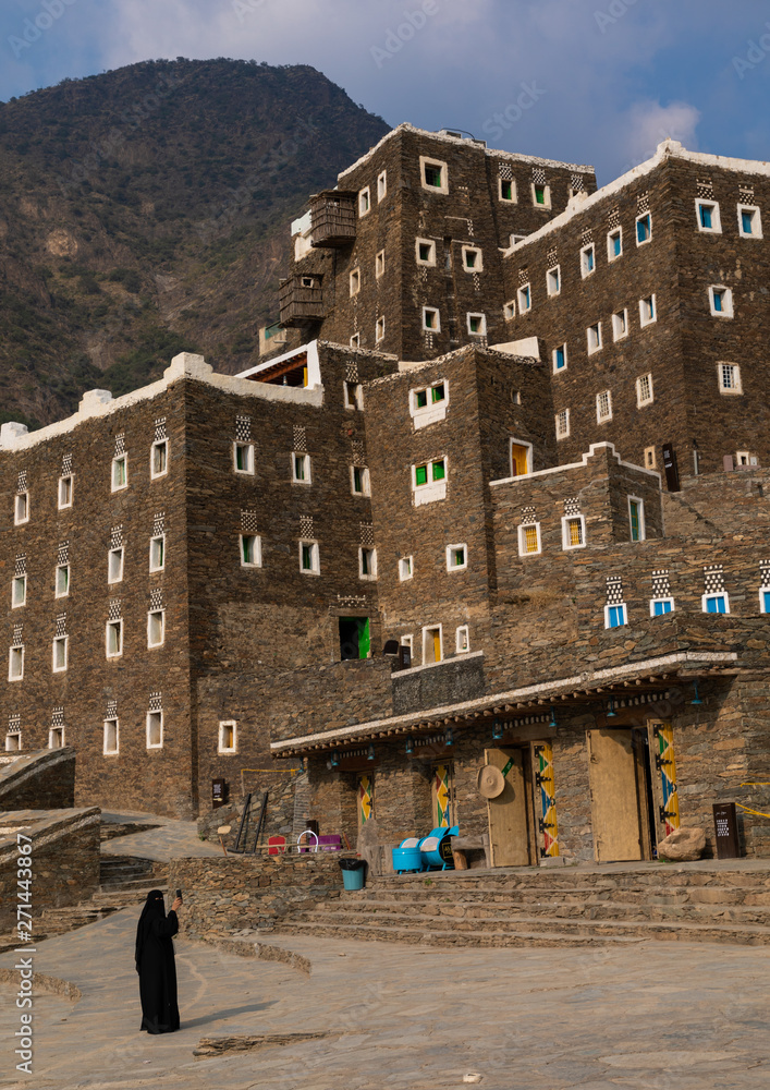 Rijal Almaa heritage village, Asir province, Rijal Alma, Saudi Arabia
