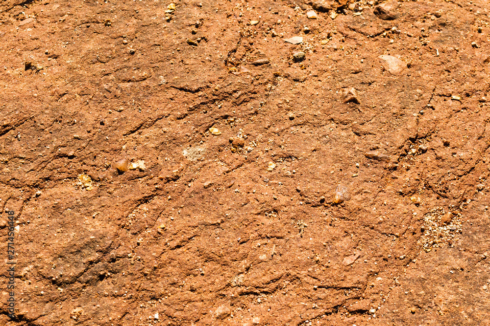 close up of craggy rock texture