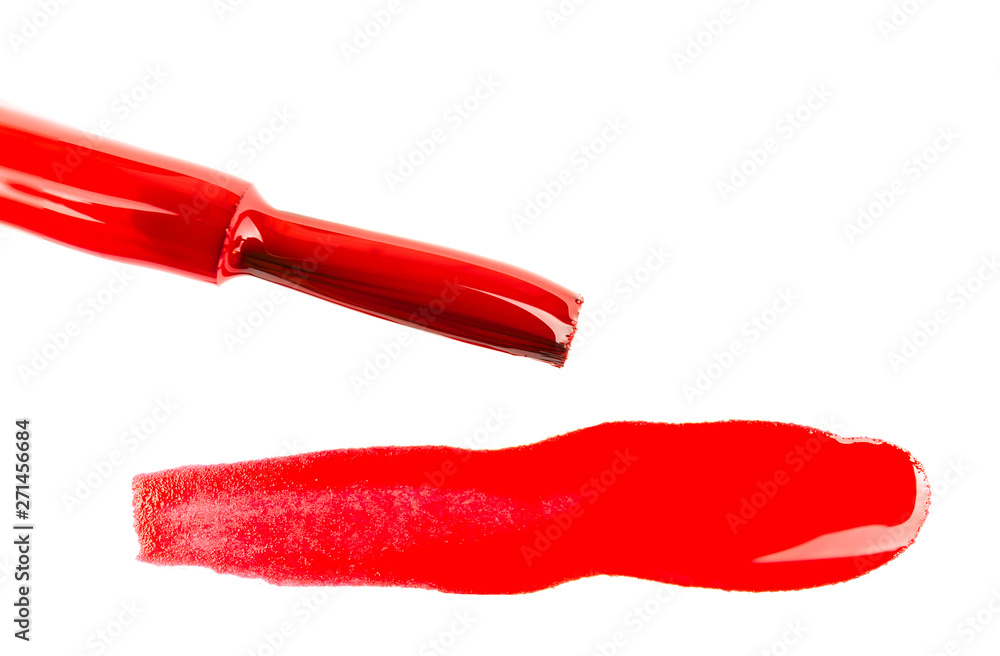 Nail Polish on white background Nail Polish on white background