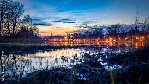 Celle Dammaschwiese Sonnenuntergang © GOFOT