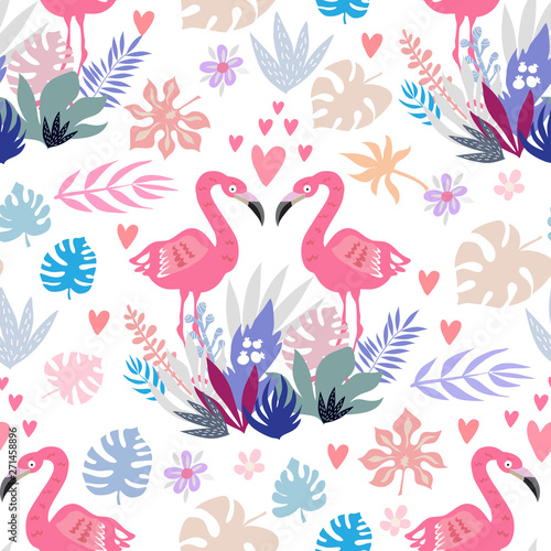 Flamingo pattern3