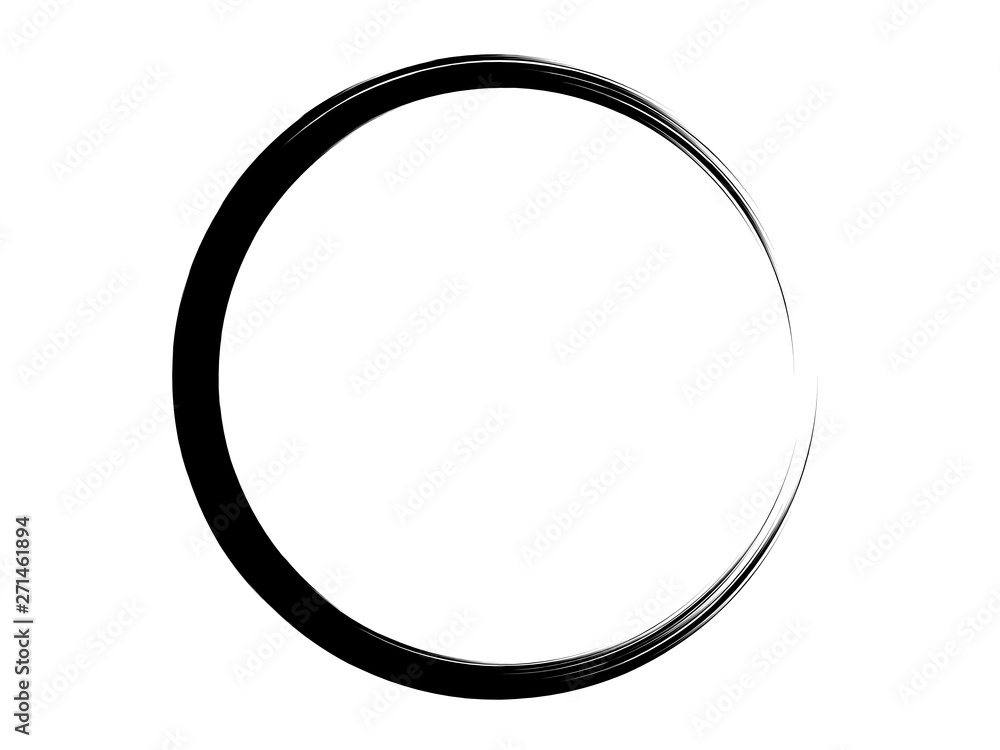 Grunge circle made of black paint.Grunge element.Grunge black logo made of ink. Grunge circle made of black paint.Grunge element.Grunge black logo made of ink.